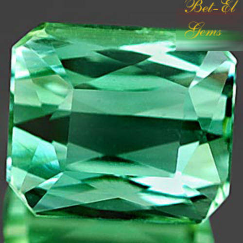 0.79ct EXCELLENT *FLAWLESS* NATURAL GREEN NIGERIA TOURMALINE - Beautiful Color!
