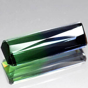 4.19ct RARE BI COLOUR TOURMALINE - Exceptional gem from Nigeria!