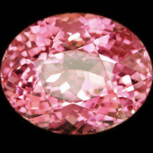 1.33ct MISTY PINK TOURMALINE OVAL - Elegant piece from Nigeria