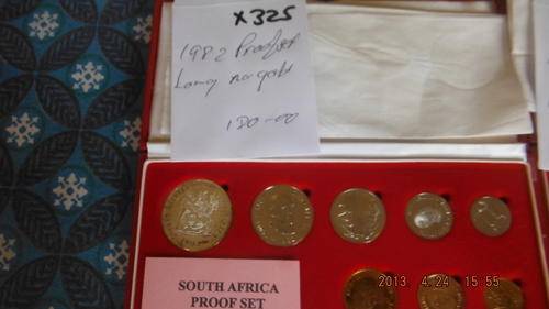 1982 PROOF SET LONG NO GOLD