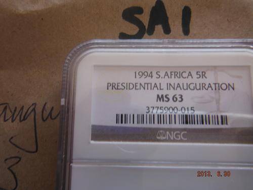 1994 INAUGURATION R5-00 MS63