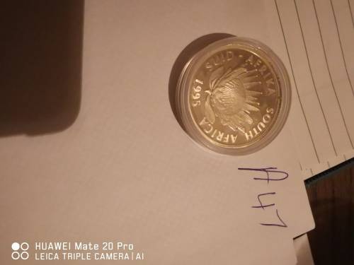 1995 SA Silver Proof Train R1