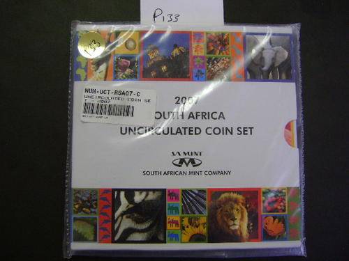 2007 SA BRILLANT UNC COIN SET