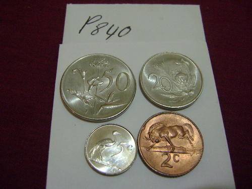 1965 PROOF COINS 50c,10c,2c,5c,