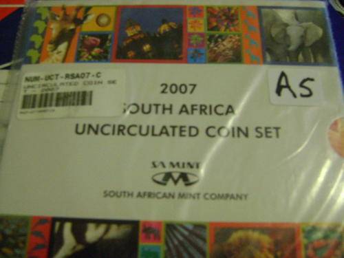 2007 SA UNC COIN SET