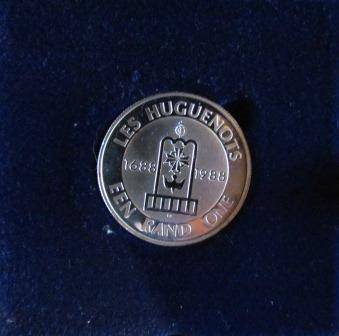 PROTEA SERIES - 1988 PROOF HUGUENOTS - IN SAM BOX
