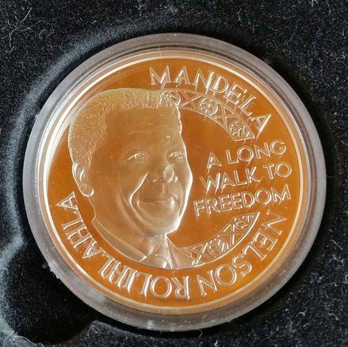 Mint Of Norway - Silver Proof 1oz Mandela Nobel Peace Peace Laureate In White Box