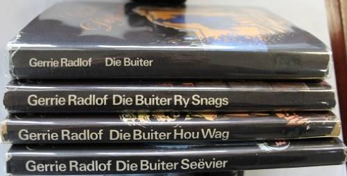 4 x Buiter boeke deur Gerrie Radlof