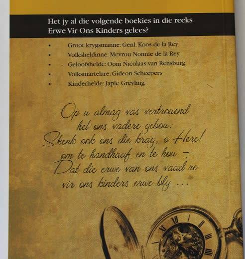 President Paul Kruger-M.en A.W.G.Raath-Erwe vir ons kinders:Ons Volksleiers 1 reeks