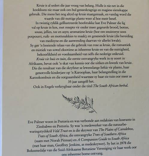 Kruie vir Huis en Tuin deur Eve Palmer