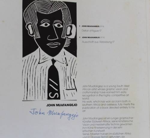 John Muafangejo-Linocuts Woodcuts and Etchings--Bruce Arnott-Signed.