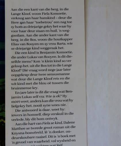 Fiela se kind deur Dalene Matthee