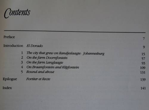 Early Johannesburg by Hannes Meiring-Its Buildings and its people