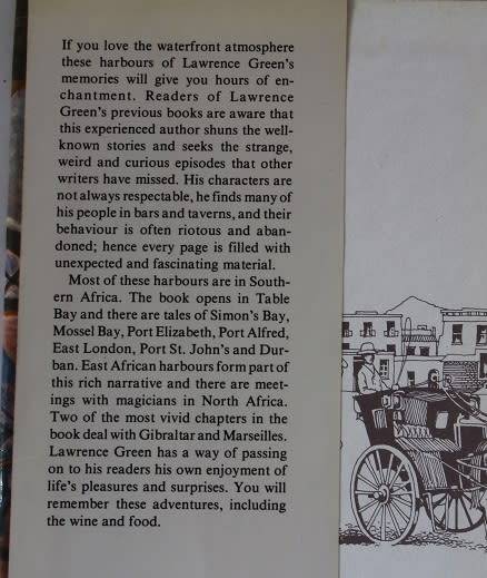 Harbours of Memory by Lawrence G. Green. 1969