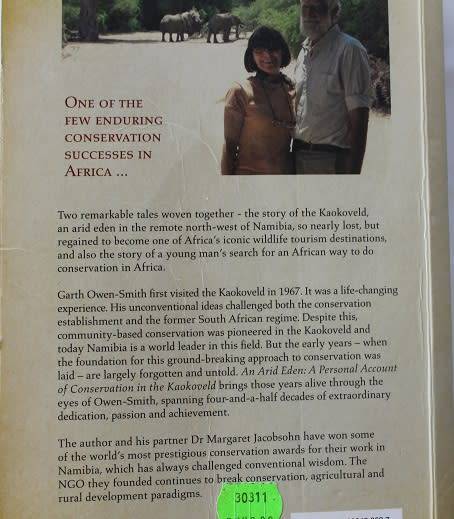 An Arid Eden by Garth Owen-Smith. Kaokoveld