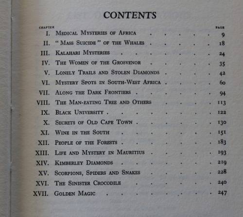 Secret Africa by Lawrence G. Green