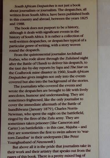 South African Despatches by Jennifer Crwys-Williams. Two centuries of the best in S.A.Journalism.
