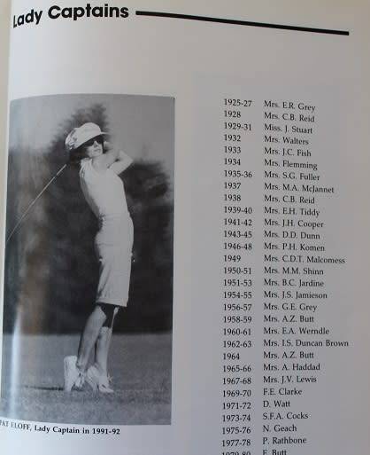 The East London Golf club 1893 to 1993--yesteryear... and yesterday.