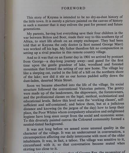 Timber and Tides by Winifred Tapson. The story of Knysna and Plettenberg Bay.