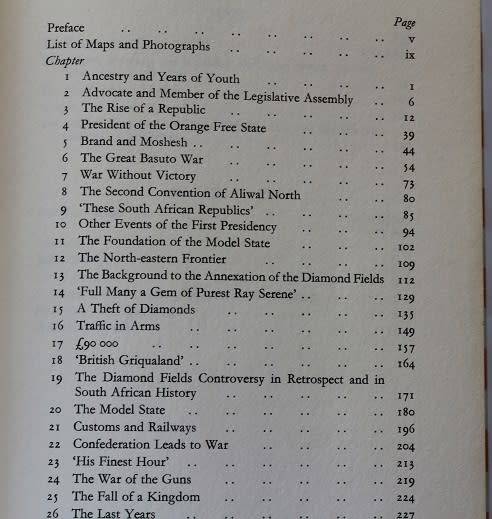 The life and times of President Brand by T.B. Barlow. Orange Free State history.