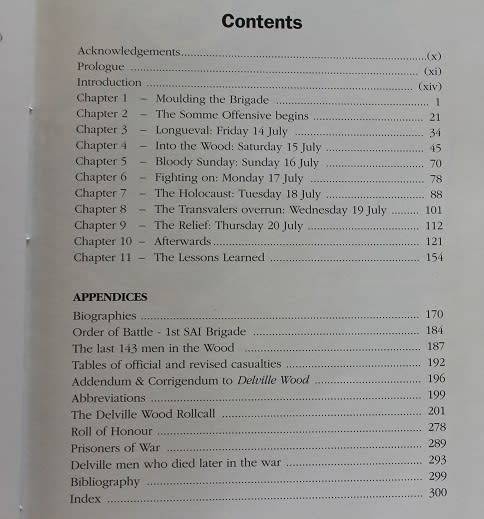 Rollcall  by Ian Uys. The Delville Wood story