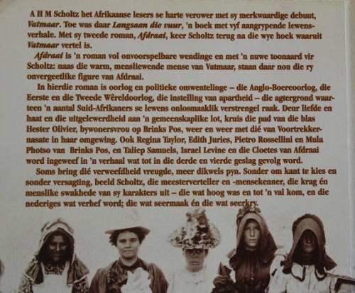 Afdraai - `n kroniek deur  A.H.M. Scholtz