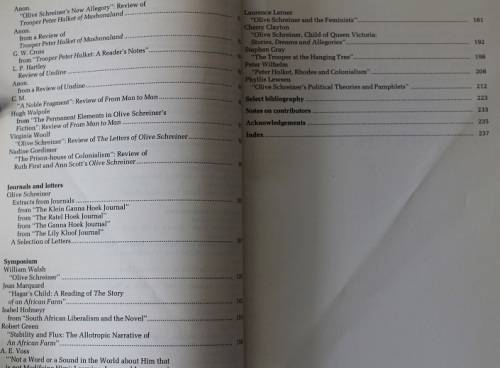 Olive Schreiner edited by Cherry Clayton.