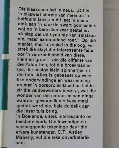 Klaasneus-hulle deur Anna Rothmann