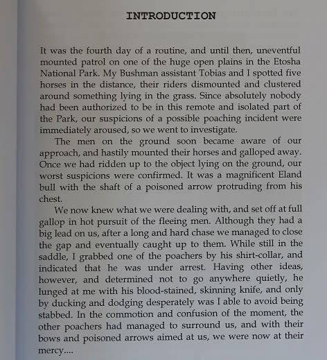 Living on the wild side by Erwin Leibnitz. A Game Ranger`s life in Southern Africa.