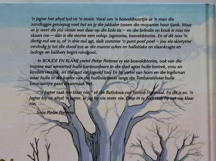 Boude en blaaie- en nog `n paar Bosveldstories deur Pieter Pieterse