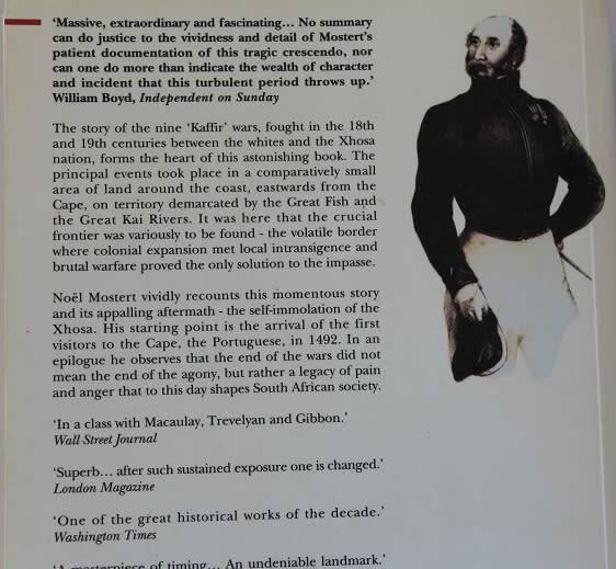 Frontiers by Nëol Mostert. Tragedy of the Xhosa People