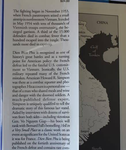 Dien Bien Phu by Howard R. Simpson. The epic battle America forgot 1953.
