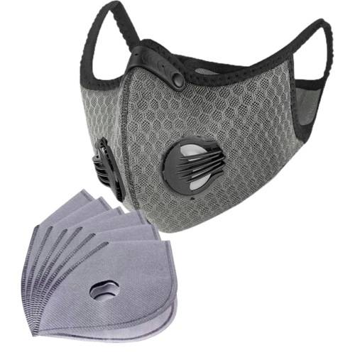 Sports Masks, Activated Carbon, dust mask, replaceable filter