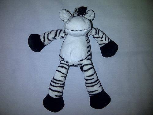 Zebra soft toy