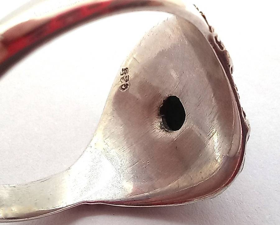 Sterling Silver Natural Turquoise Ring