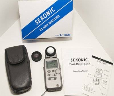 New Sekonic L-358 Flash Meter