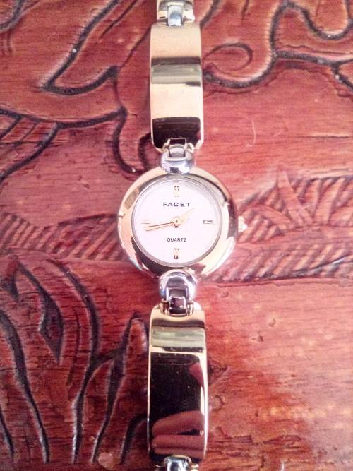 Gorgeous NEW STERNS Facet two-tone watch