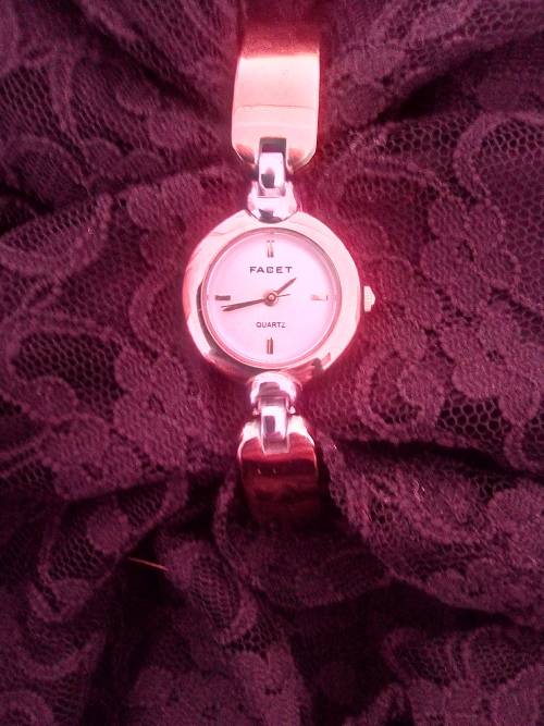 Gorgeous NEW STERNS Facet two-tone watch