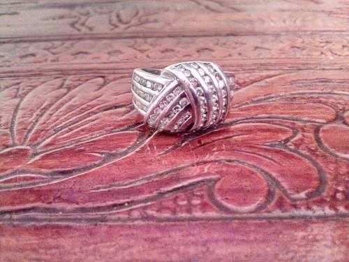 Beautiful Sterling Silver Designer Ring