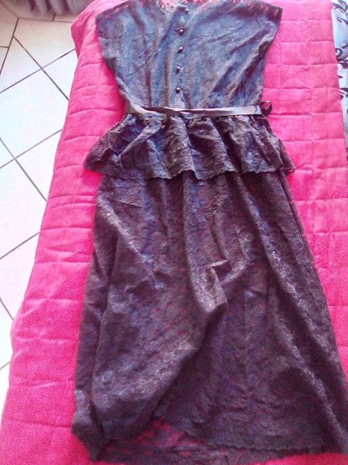 BEAUTIFUL Vintage Black Lace Dress