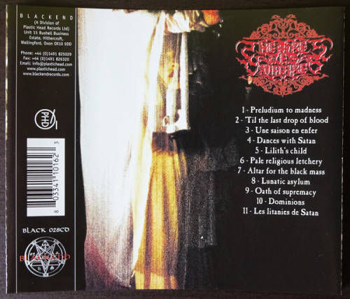 Theatres Des Vampires - Bloody Lunatic Asylum