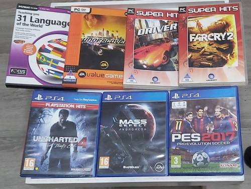 PS4 / PC GAMES BUNDLE (FREE SHIPPING!)