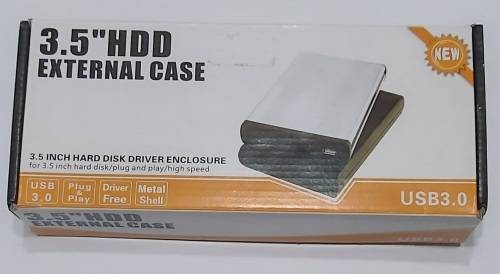 EXTERNAL DRIVE (CASE + 500GB HARD-DRIVE) WITH FREE SHIPPING!