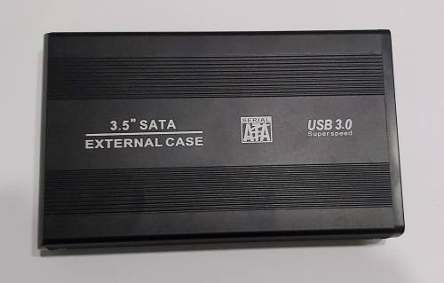 EXTERNAL DRIVE (CASE + 500GB HARD-DRIVE) WITH FREE SHIPPING!