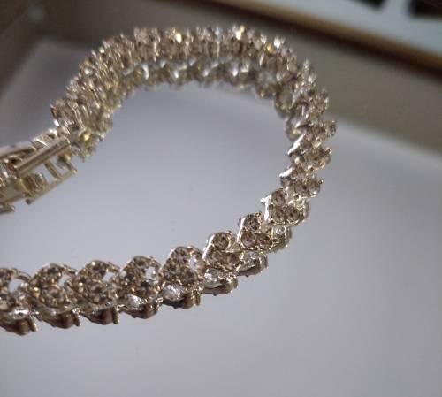Roman Style Silver Bracelet