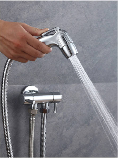 Bidet Spray  set (including hose and wall mount)