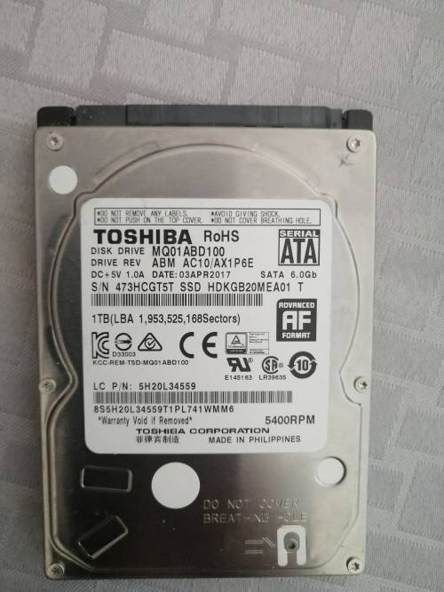 Toshiba 1TB  SSD Drive 2.5`