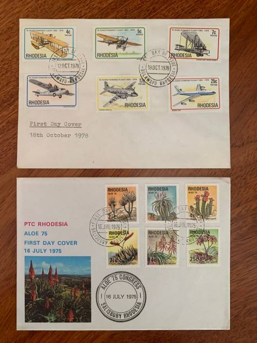 RHODESIA COVERS