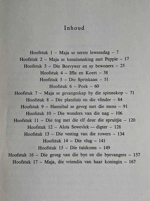 Klein Maja en haar avonture