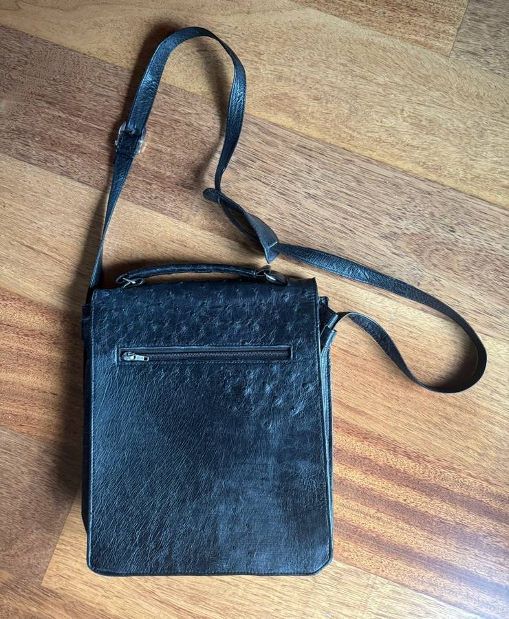 OSTRICH LEATHER BAG